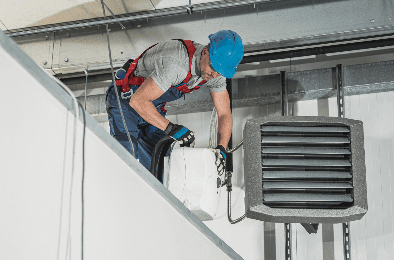 AC flushing service Dubai